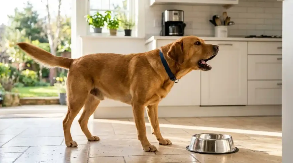 Pre-Meal Barking in Dogs