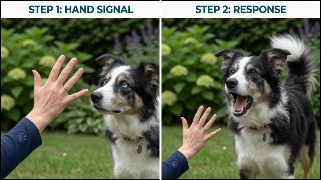 Train a Dog to Bark on Command