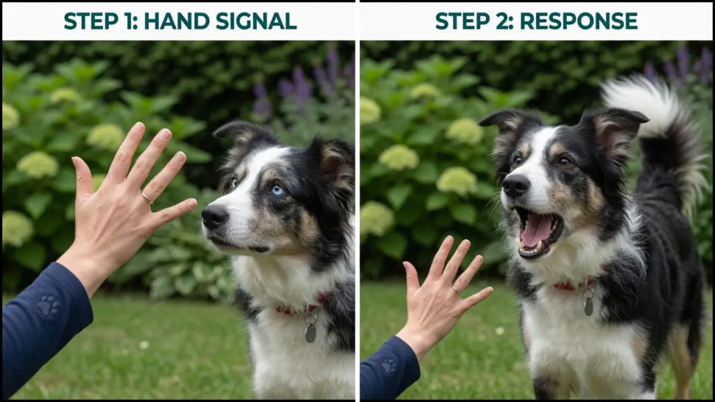 Train a Dog to Bark on Command