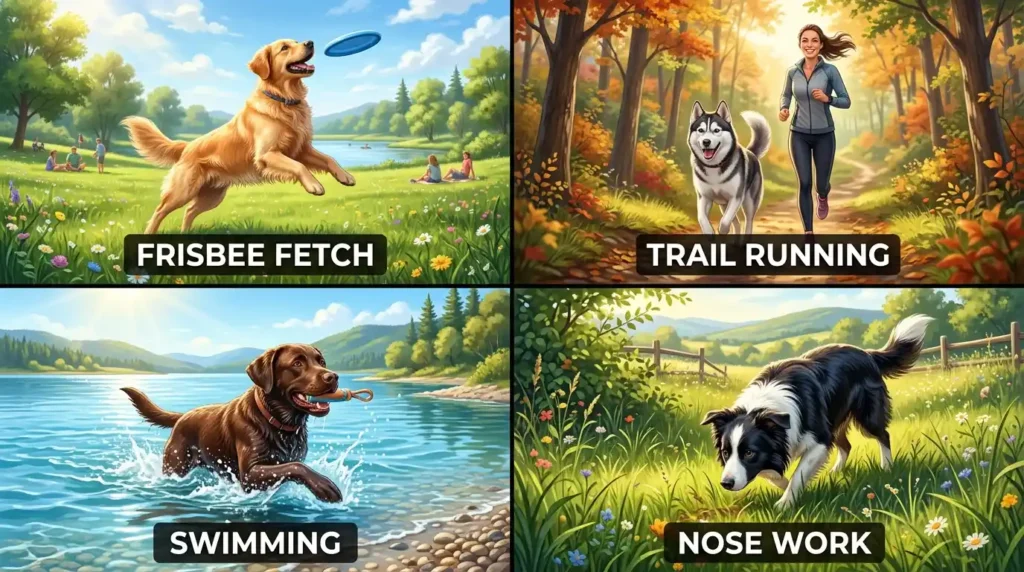 Types of Exercise to Reduce Barking