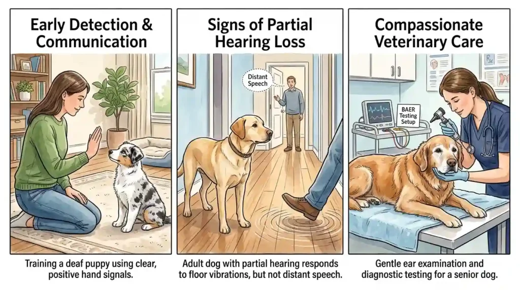 Congenital Deafness Versus Acquired Hearing Loss