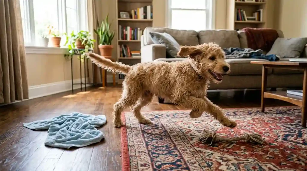 Dog Barking After a Bath Excitement, Zoomies, or Relief