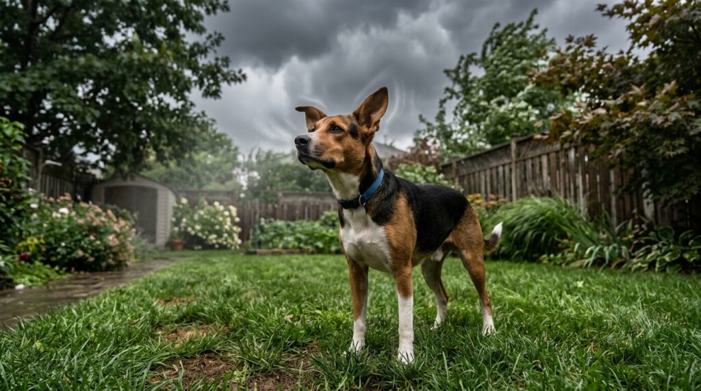 Dog Sensing Weather Changes