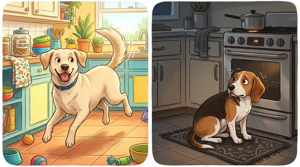 Not all kitchen barking looks the same