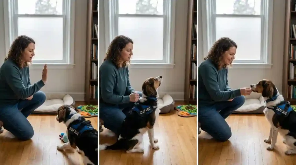 Reduce Excessive Barking in Deaf Dogs