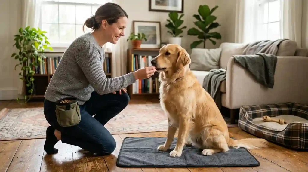 Training Calm Barking Response
