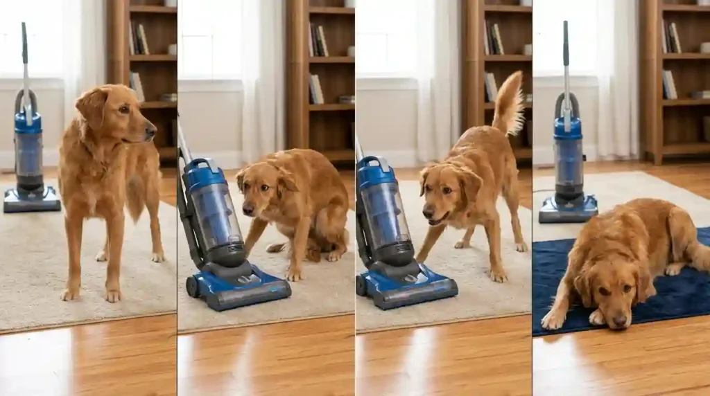 Canine body language comparison
