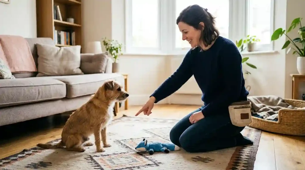 Train Your Dog to Respond Calmly to Pointing