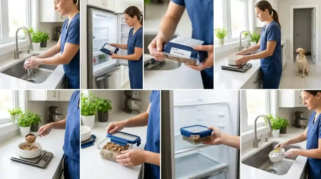 Safe Freshpet Meal Preparation