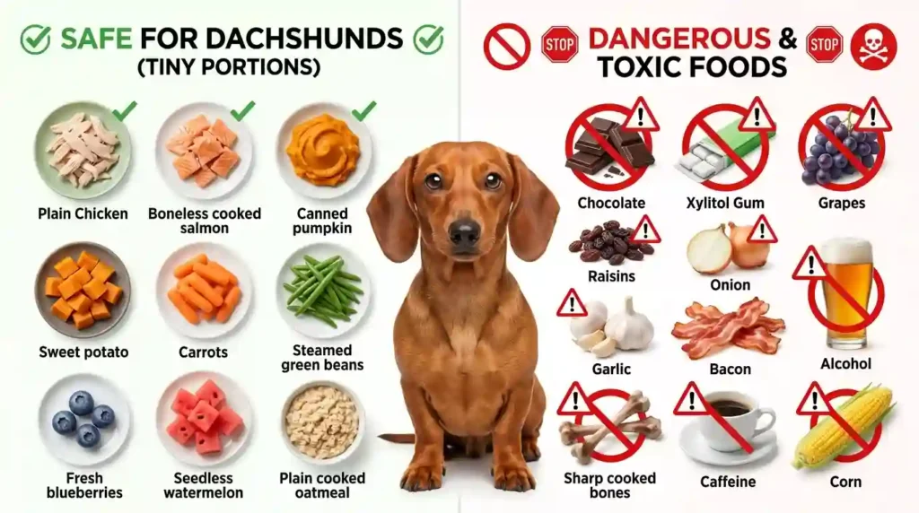 do dachshunds need grain free food
