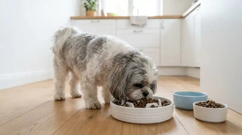 how much should a shih tzu eat
