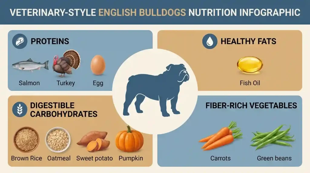 what bulldogs eat
