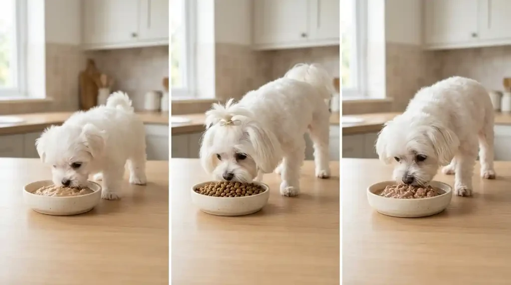what can maltese eat
