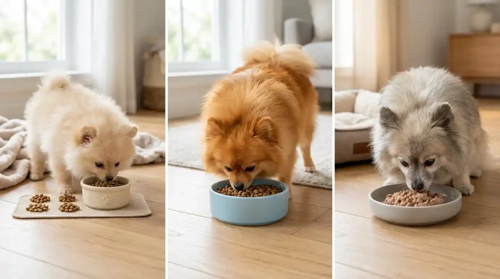 what can pomeranians eat