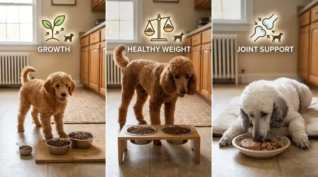 what can toy poodles eat
