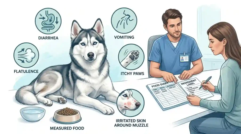 what eats huskies
