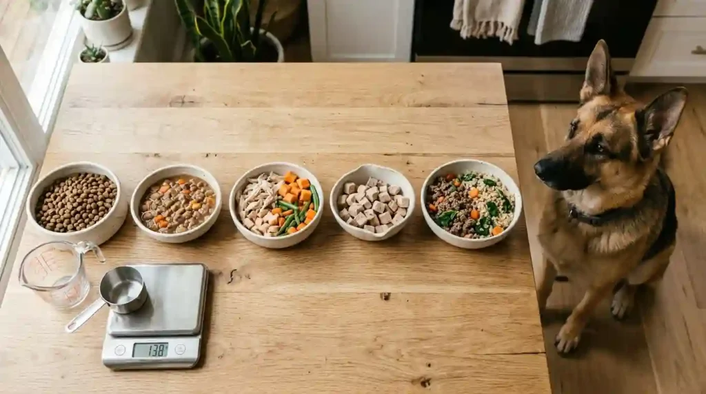 what to feed german shepherd

