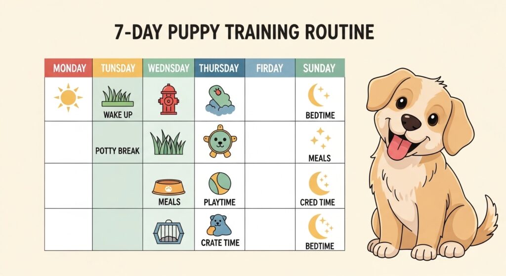 7-Day Puppy House Training Plan