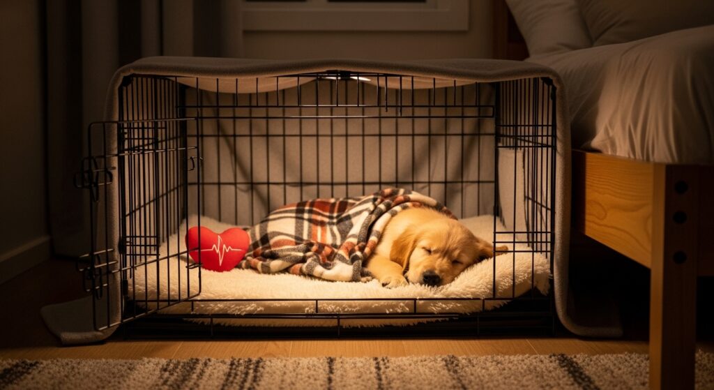 Crate Training a Puppy Overnight