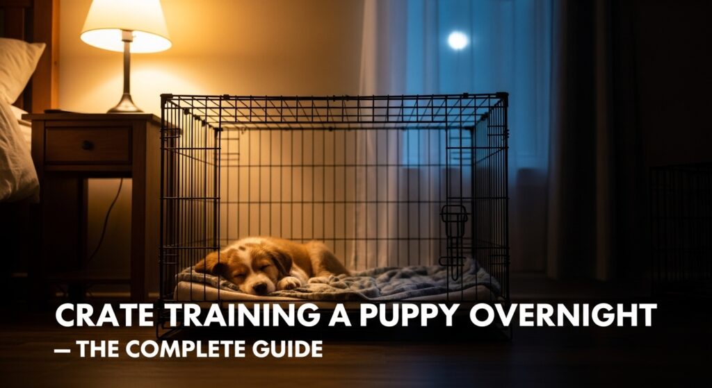 Crate Training a Puppy Overnight The Complete Guide to Peaceful Nights