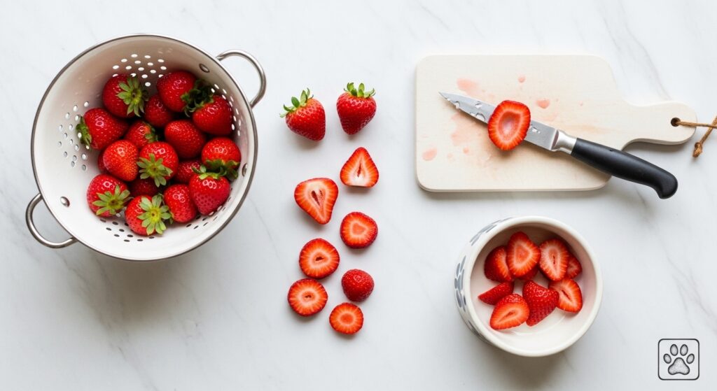How to Prepare Strawberries for Dogs Safely