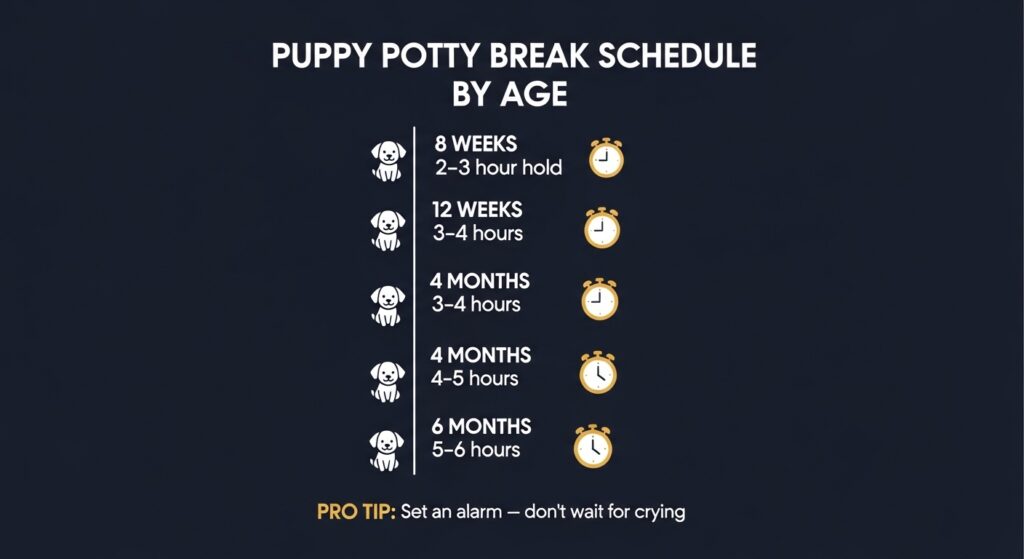 Nighttime Potty Break Schedules