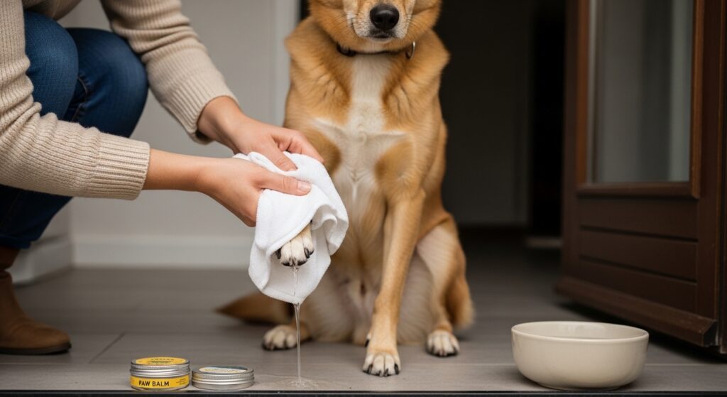 Paw Care Home Routine