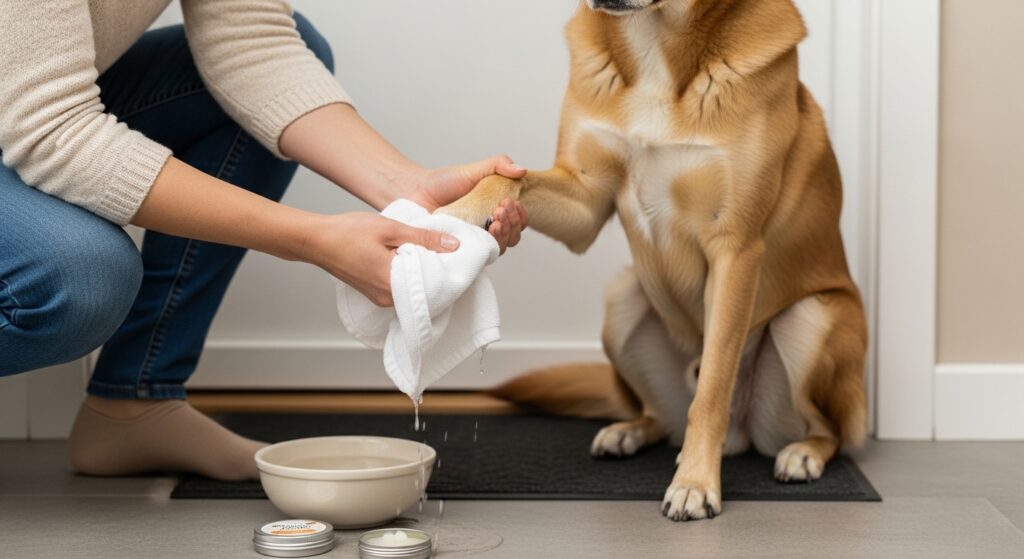Paw Care Home Routine