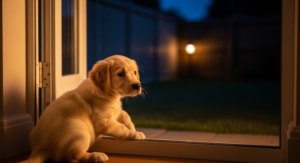 Puppy Scared to Go Outside