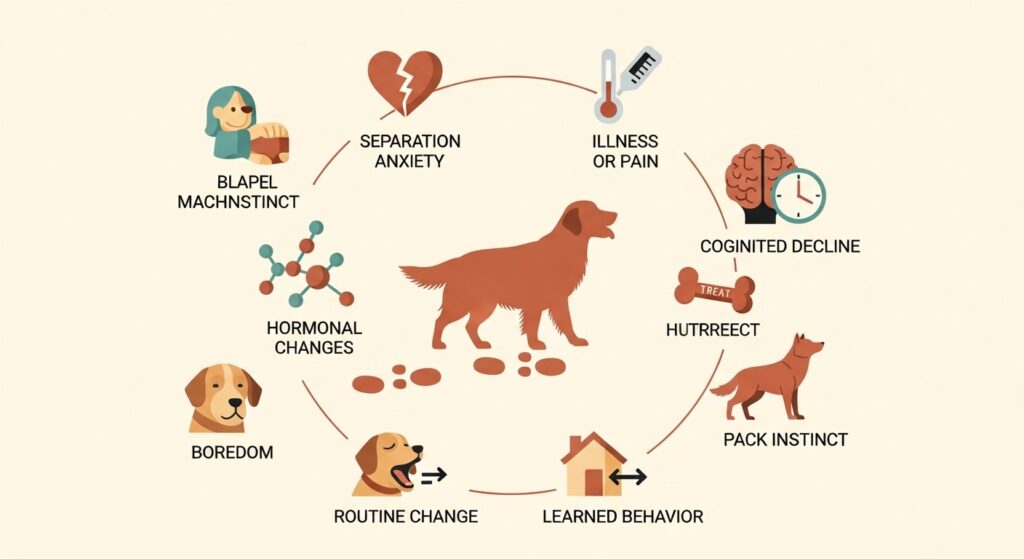 Top Reasons Your Dog Follows You Everywhere Suddenly