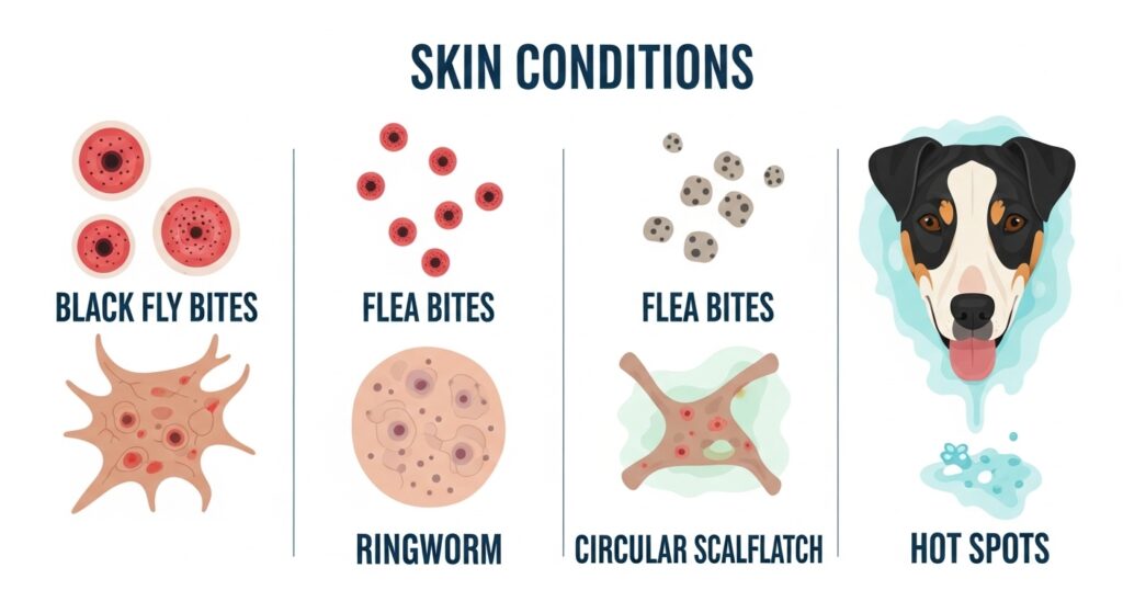 What Do Black Fly Bites Look Like