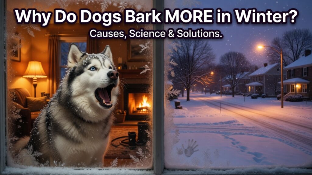 Why Do Dogs Bark More in Winter Than Summer