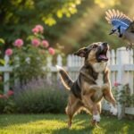 Dog Barking at Birds in the Yard Is It Instinct