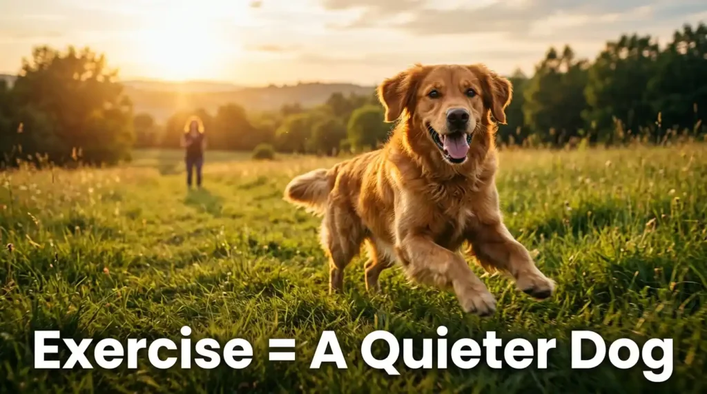 How Exercise Reduces Problem Barking in Dogs The Complete Guide
