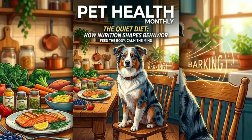 How diet and nutrition affect dog barking behavior