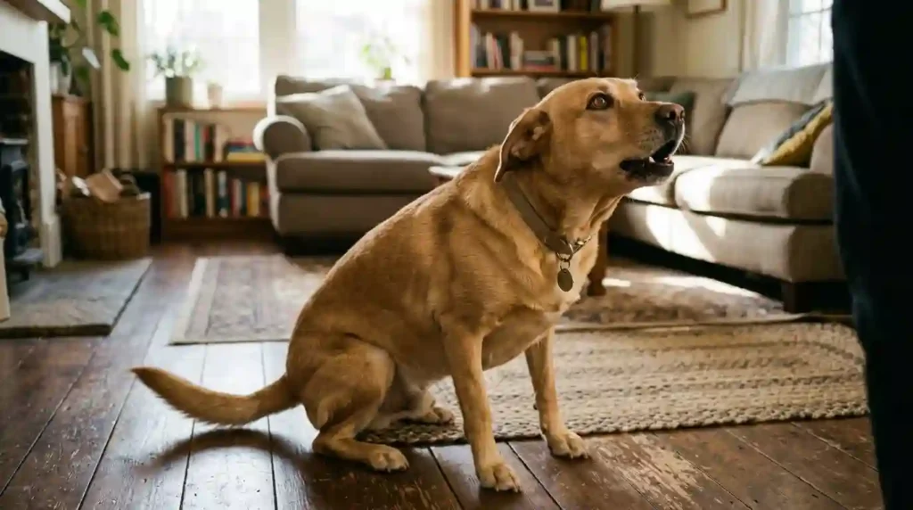 Dog Barking After Being Scolded Guilt or Confusion