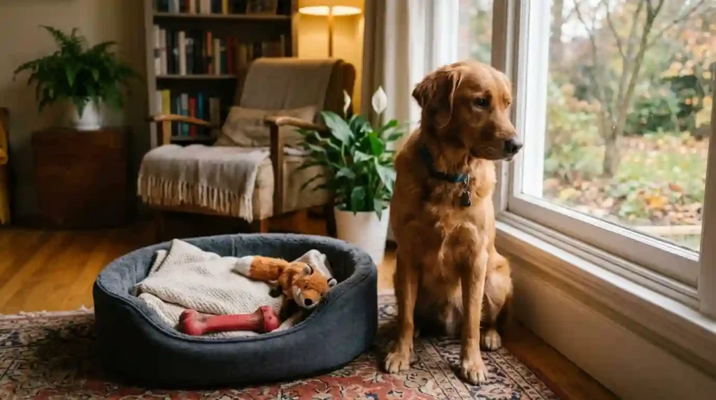 Dog Barking After Losing a Companion Dog