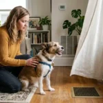 Dog Barking When the Heating or AC Turns On