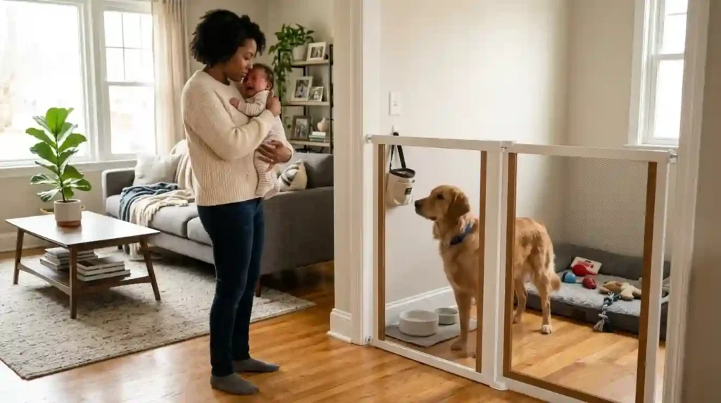 Dog Barking at Baby Crying How to Manage It Safely