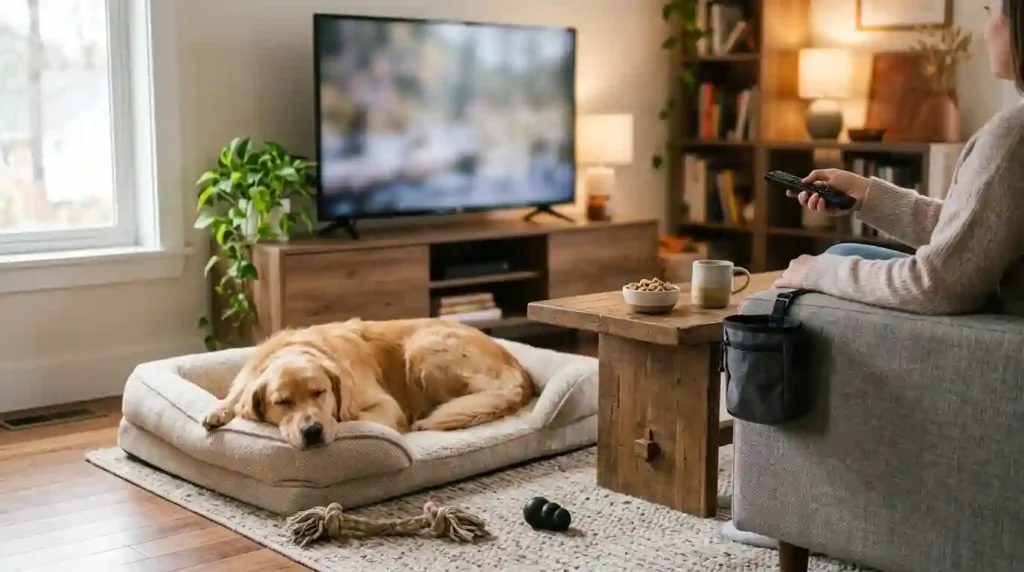 How to Stop a Dog From Barking at the TV Remote Click