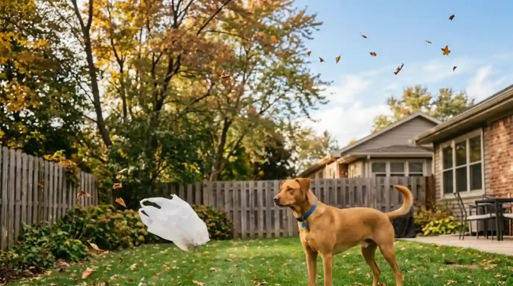 Why Does My Dog Bark at Plastic Bags Blowing in Wind