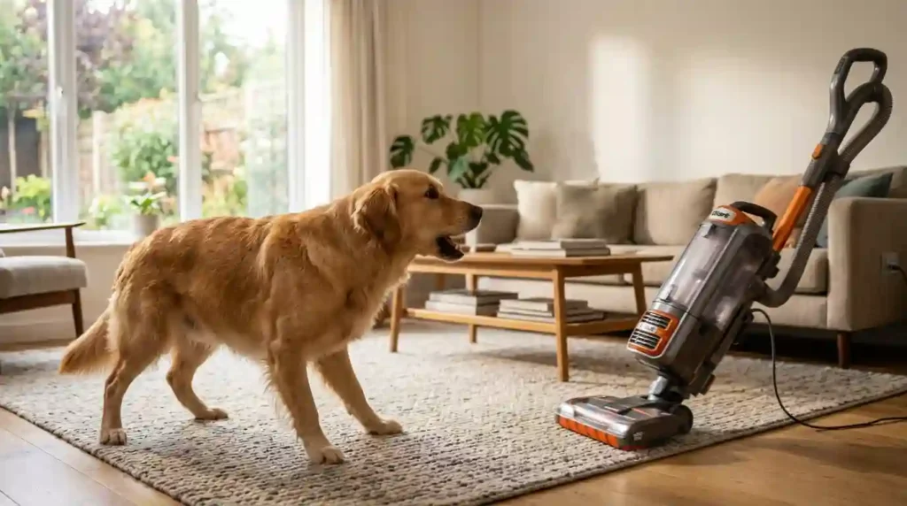 Why Does My Dog Bark at the Vacuum Cleaner