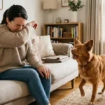 Why does my dog bark when I sneeze