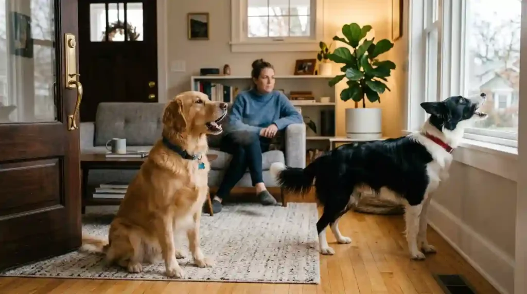 Why some dogs bark once and some bark non-stop