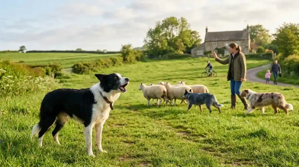 Herding Dog Barking Behavior Explained