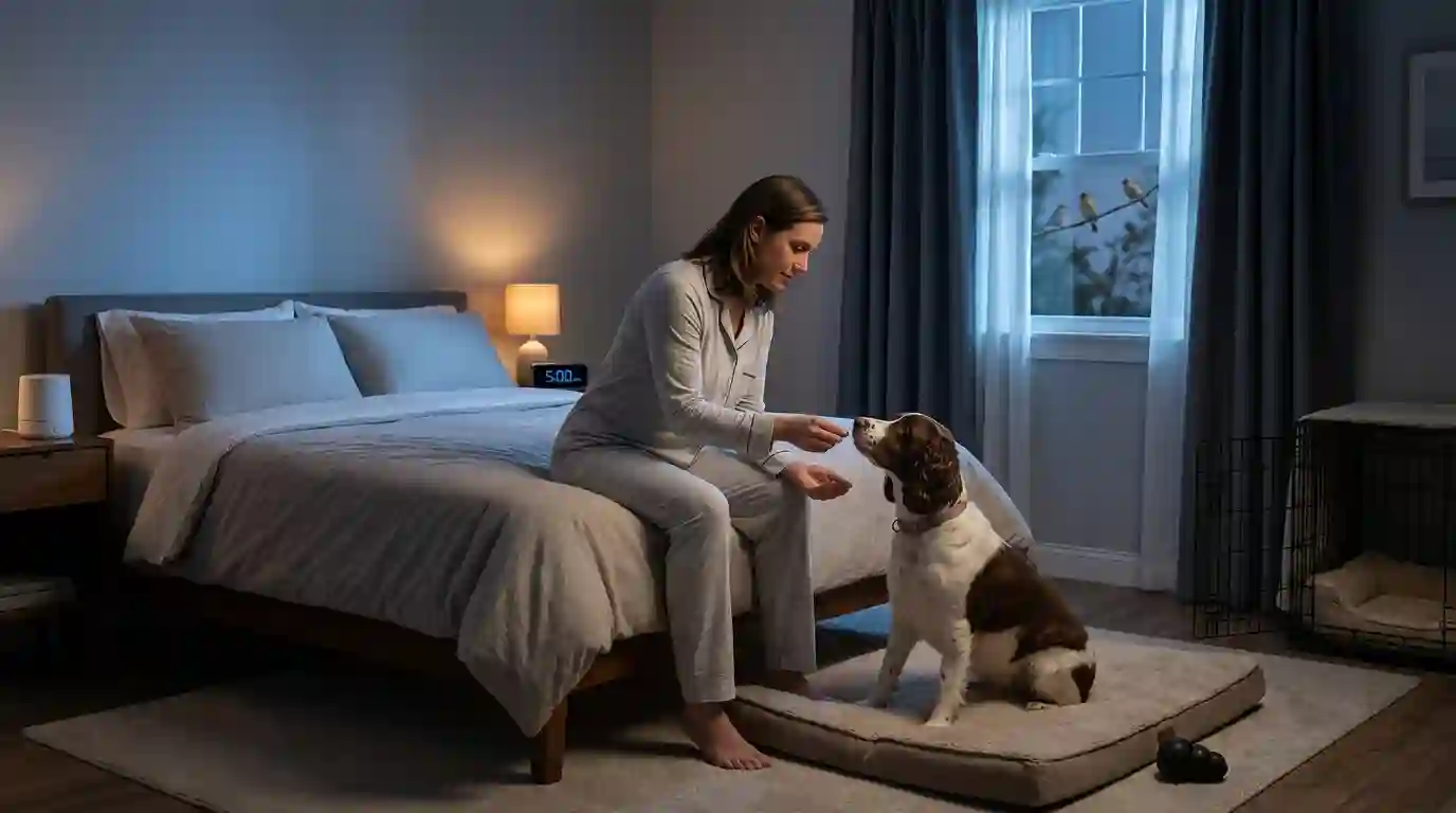 How to Stop Dog Barking at 5AM