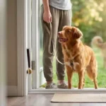 dog barks before pooping
