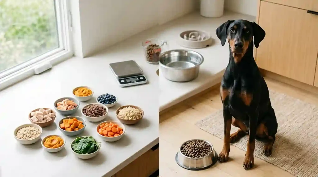 What do Dobermans eat