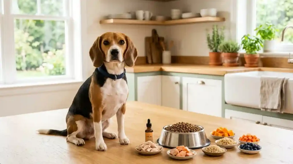 what do beagles eat