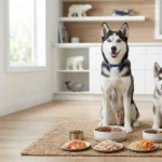 what do huskies eat
